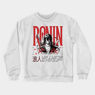 Ronin, Masterless Samurai Crewneck Sweatshirt